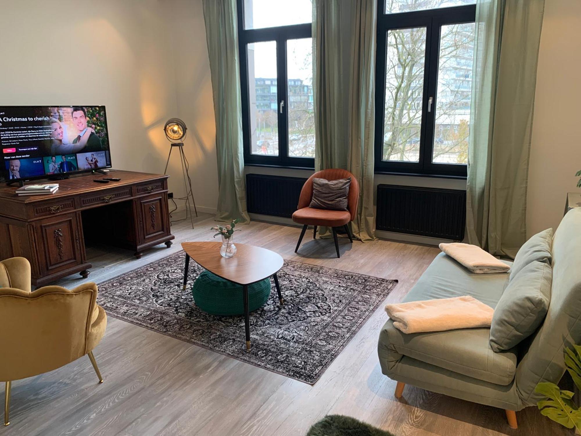 Royal South - Apartment Antwerp With Parkview Luaran gambar